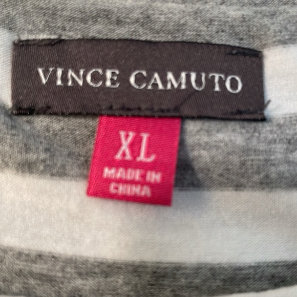 Vince Camuto Striped Top - Picture 3 of 3